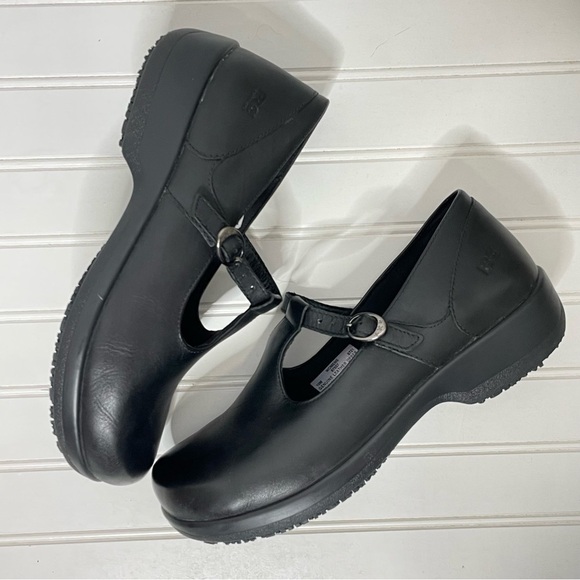 Timberland Pro Mary Jane Classic T-Strap Shoes Black 600 - Picture 8 of 12